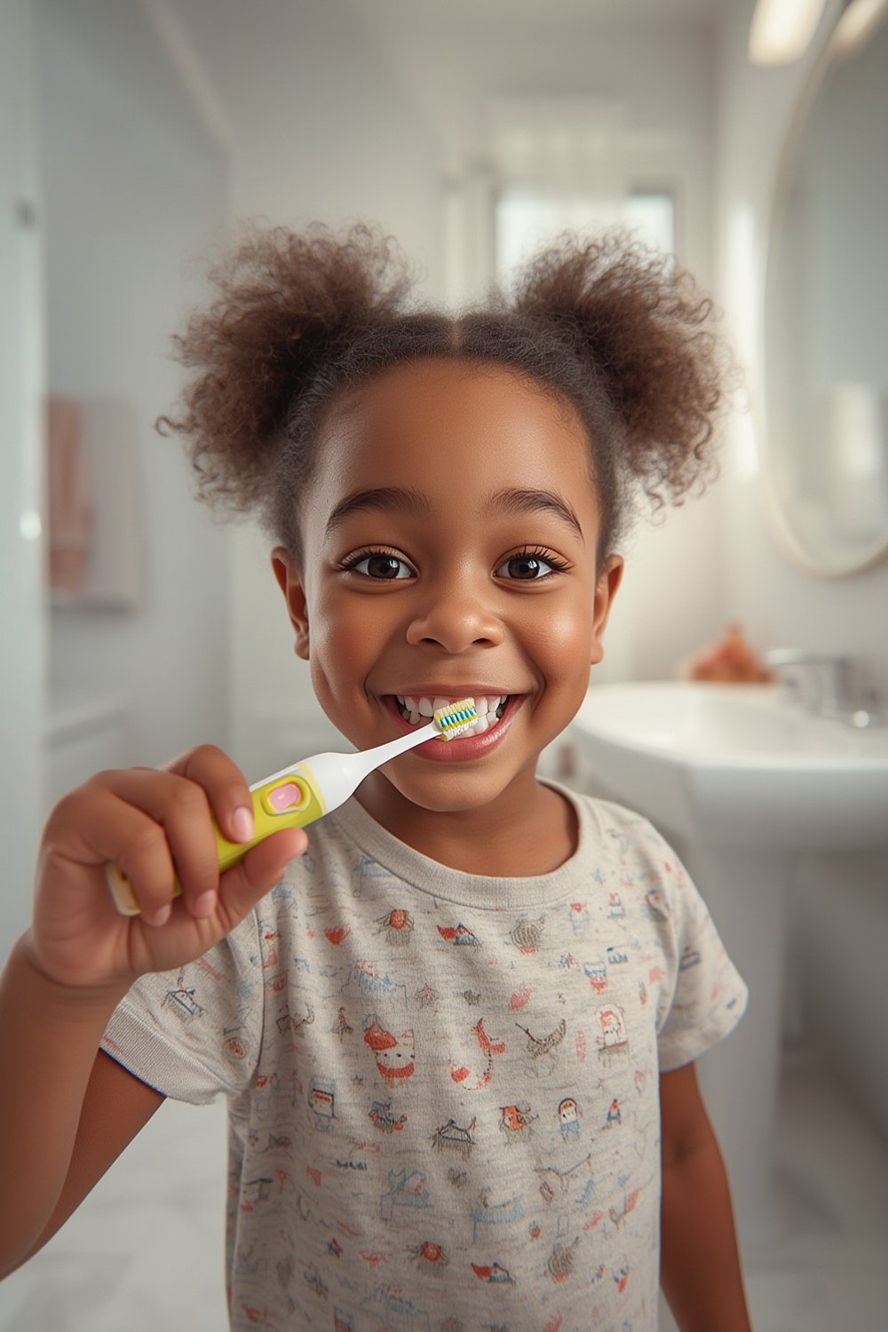 kids electric toothbrush - Illustration 1