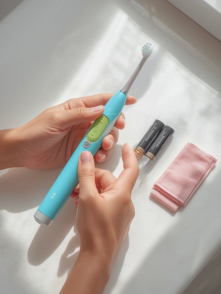 kids electric toothbrush - Illustration 2