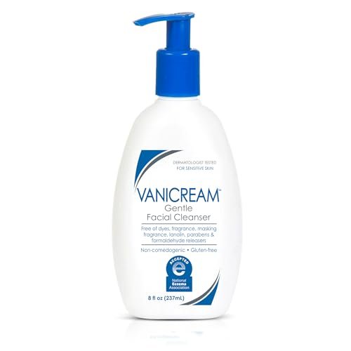 Vanicream Gentle Facial Cleanser with Pump Dispenser - 8 fl oz - Formulated Without Common Irritants for Those with Sensitive Skin 20 Gentle Cleanser: 8 Amazing Steps for the Ultimate Sensitive Skin Solution 2026