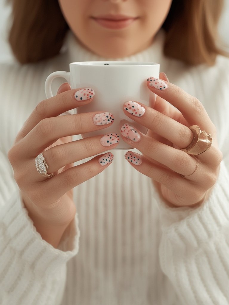 Polka Dot Nails
