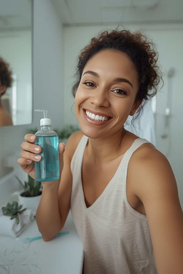 alcohol free mouthwash