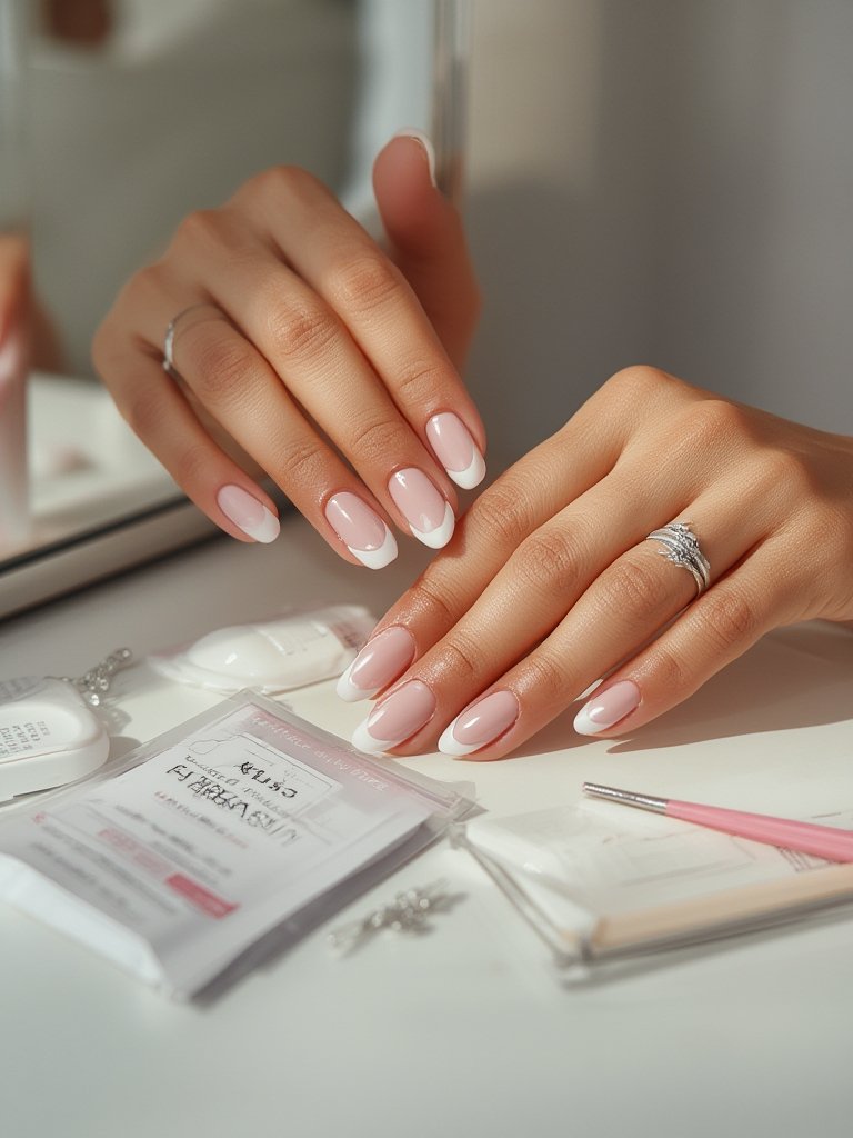 press nails in action