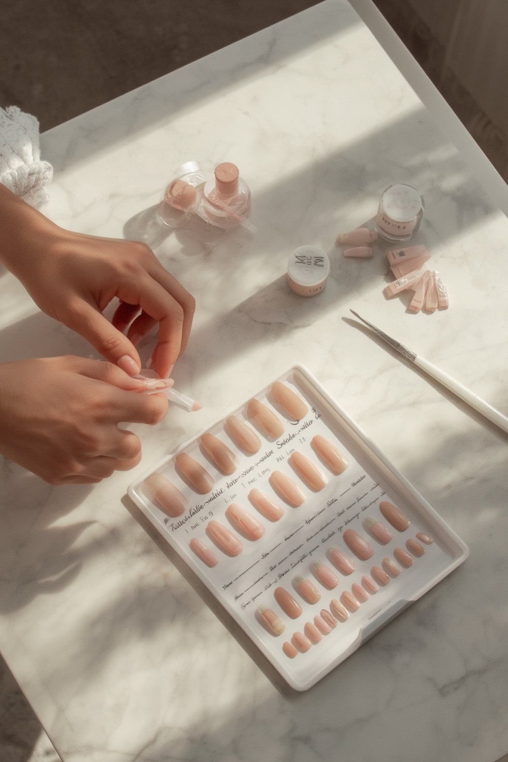 press nails product view