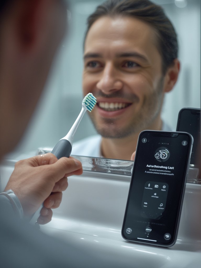 smart electric toothbrush - Illustration 2