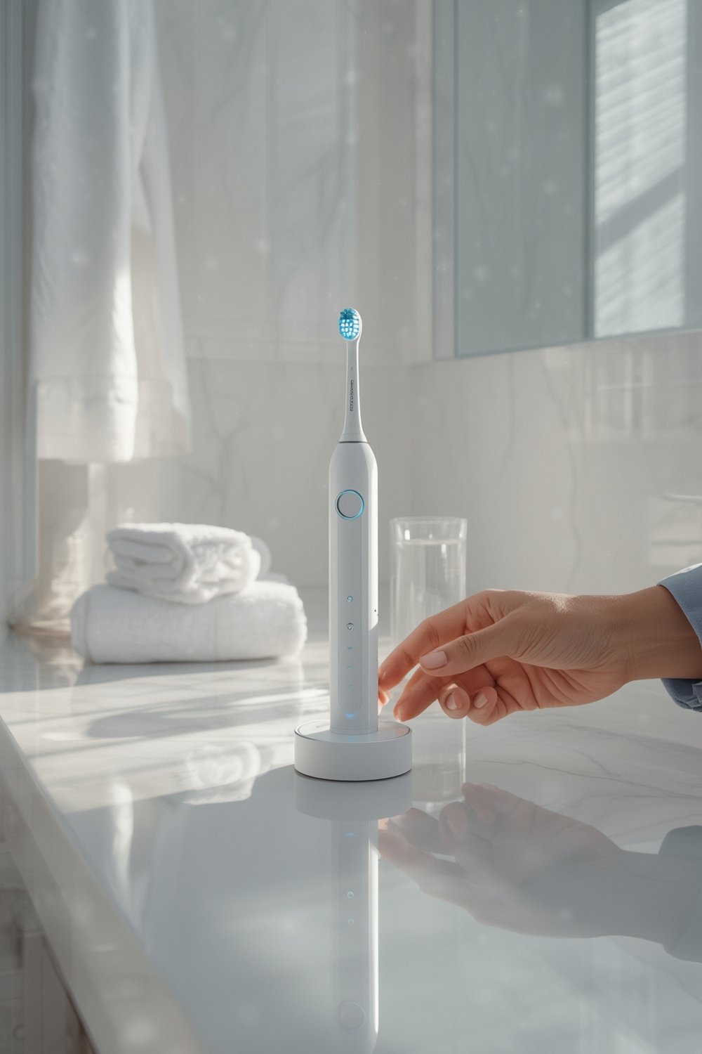 smart electric toothbrush - Illustration 1
