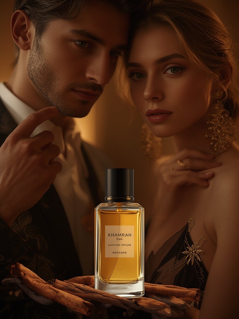 Khamrah Perfume in action