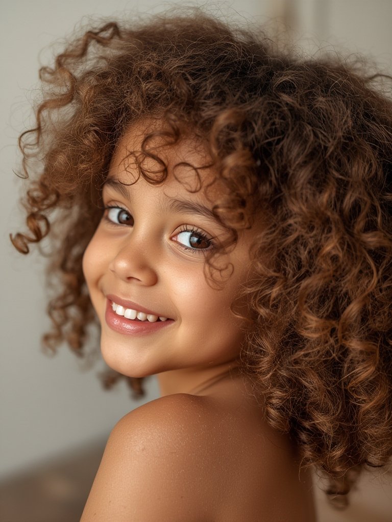 kids conditioner in action