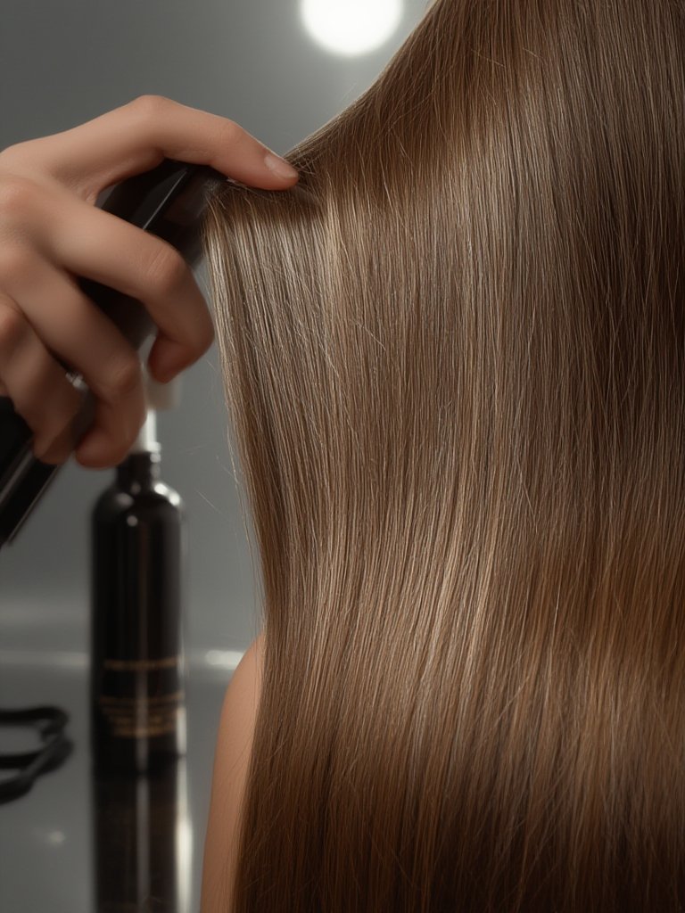 Heat Protectant: 7 Ultimate Secrets For Amazing Hair In 2026 2 heat protectant in action